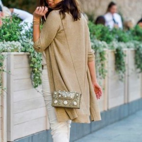 Talbots Gold Cardigan Sweater - Picture 3 of 10